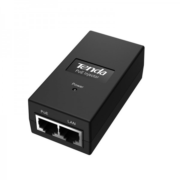 TENDA POE15F 10/100 Mbps PoE INJECTOR 15W 1xLAN PoE 1x LAN