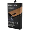 POWER BANK LEATHER 20000MAH 3xUSB BROWN