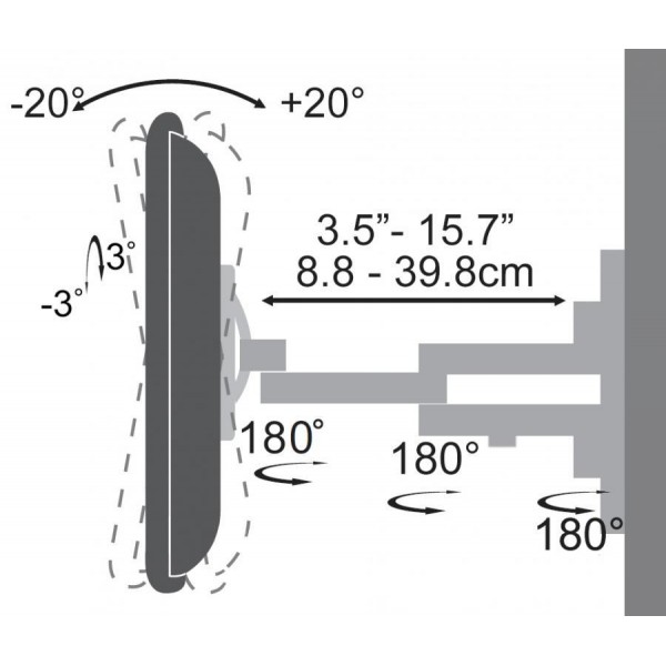 SBOX WALL MOUNT 23'-55'