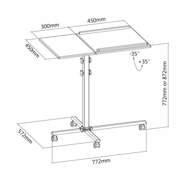 SBOX MOBILE FLOOR STAND