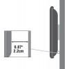 SBOX WALL MOUNT 23' - 55' / 58 - 140 cm