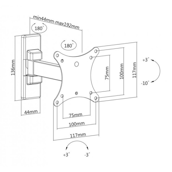 SBOX WALL MOUNT 13'-27'