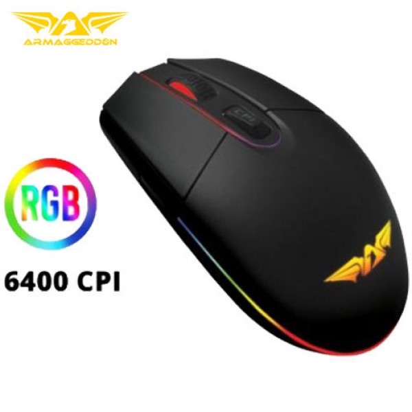 ARMAGGEDDON STEALTH GAMING MOUSE RAVEN III