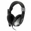 SBOX STEREO HEADSET WITH MIC BLACK