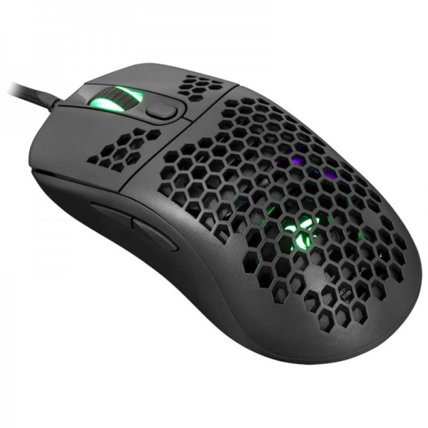 WHITE SHARK MOUSE GM-5007B GALAHAD 6400dpi BLACK