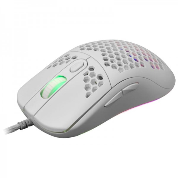 WHITE SHARK MOUSE GM-5007 GALAHAD 6400dpi WHITE