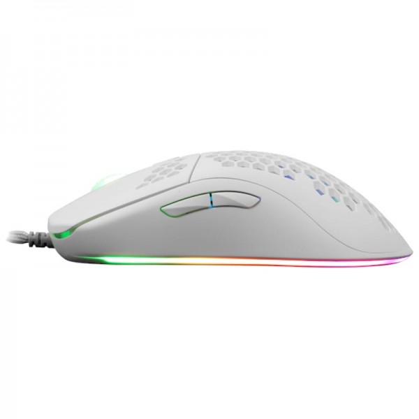 WHITE SHARK MOUSE GM-5007 GALAHAD 6400dpi WHITE