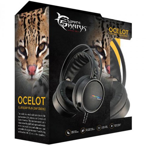 WHITE SHARK GAMING HEADSET OCELOT