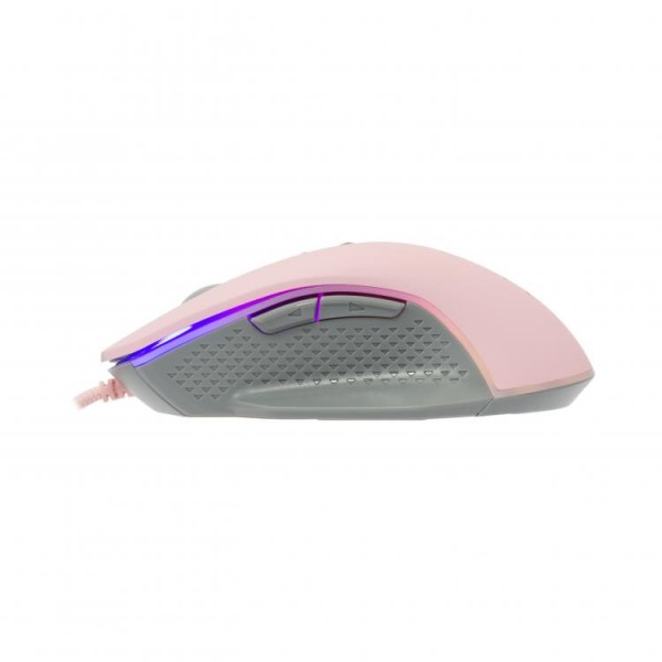 WHITE SHARK RGB GAMING MOUSE GARETH 6400 DPI PINK