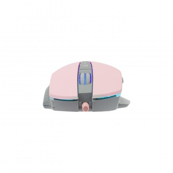 WHITE SHARK RGB GAMING MOUSE GARETH 6400 DPI PINK