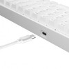 WHITE SHARK MECHANICAL KEYBOARD RED SWITCH SHINOBI WHITE