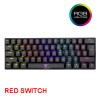 WHITE SHARK MECHANICAL KEYBOARD RED SWITCH SHINOBI BLACK