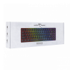 WHITE SHARK RGB GAMING MEMBRANE KEYBOARD RONIN BLACK