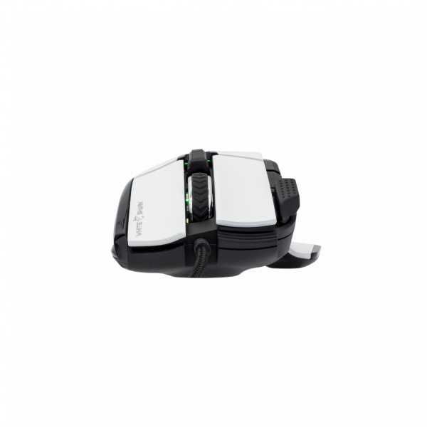 WHITE SHARK GAMING MOUSE GM-9006 MARROK WHITE 12000DPI