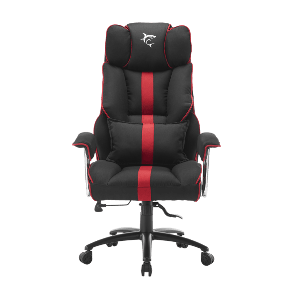 WHITE SHARK EXTRA SOFT GAMING CHAIR BLACK-RED LE MANS