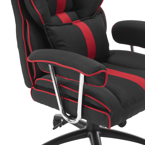 WHITE SHARK EXTRA SOFT GAMING CHAIR BLACK-RED LE MANS