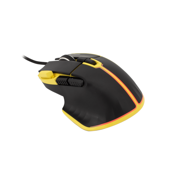 WHITE SHARK GAMING MOUSE GM-9006 MARROK YELLOW 12000DPI