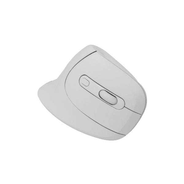 SBOX ERGONOMIC WIRELESS MOUSE WHITE