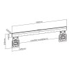 SBOX WALL MOUNT 43'-100', 75KG, 800X600