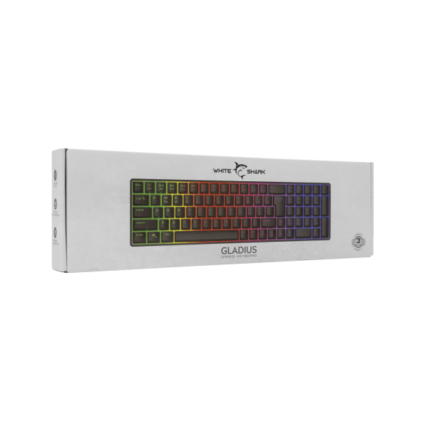 WHITE SHARK GAMING KEYBOARD GK-001114 GLADIUS US