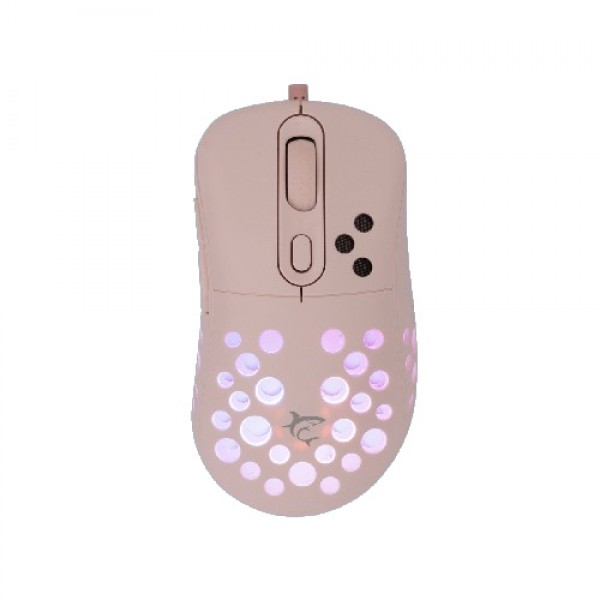 WHITE SHARK 6D GAMING MOUSE DPI 12800 GM-5013 PINK