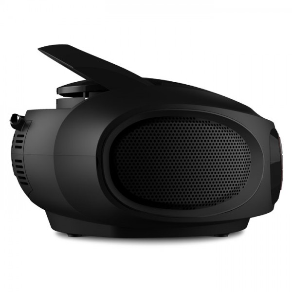 LAMTECH BLUETOOTH RADIO/CD/CASSETTE BOOMBOX BLACK