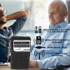 LAMTECH POCKET RADIO WITH EARPHONES JACK BLACK