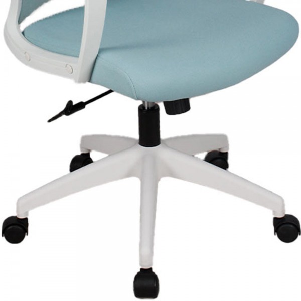 LGP OFFICE CHAIR RHEA WHITE/L.BLUE