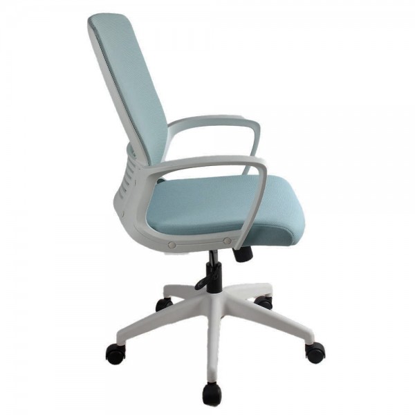 LGP OFFICE CHAIR RHEA WHITE/L.BLUE