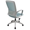 LGP OFFICE CHAIR RHEA WHITE/L.BLUE