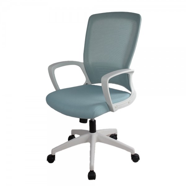 LGP OFFICE CHAIR RHEA WHITE/L.BLUE