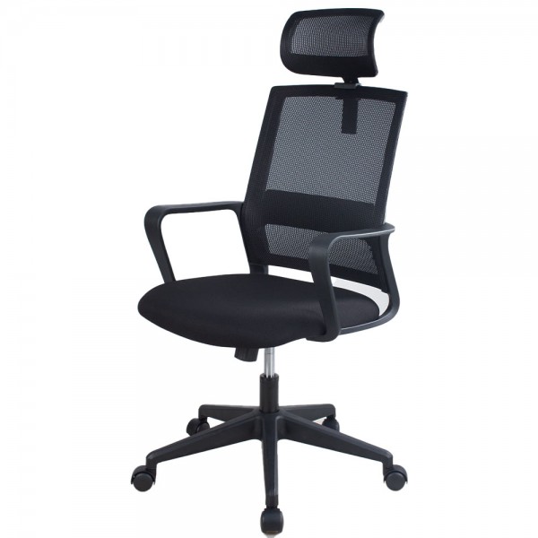 LGP ERGONOMIC OFFICE CHAIR HARMONIA BLACK