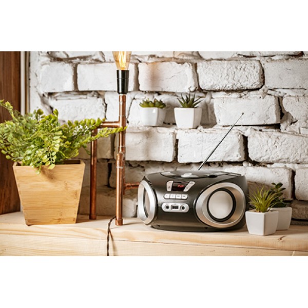 ADLER PORTABLE CD USB BOOMBOX