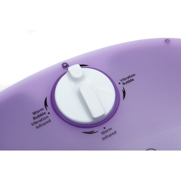 MESKO MULTIFUNCTIONAL FOOT MASSAGER PURPLE