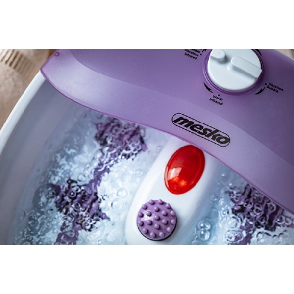 MESKO MULTIFUNCTIONAL FOOT MASSAGER PURPLE