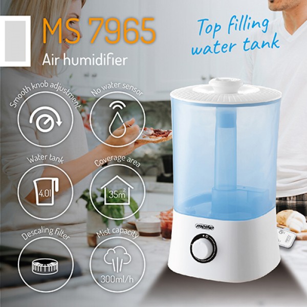 MESKO AIR HUMIDIFIER 25W 4.0L