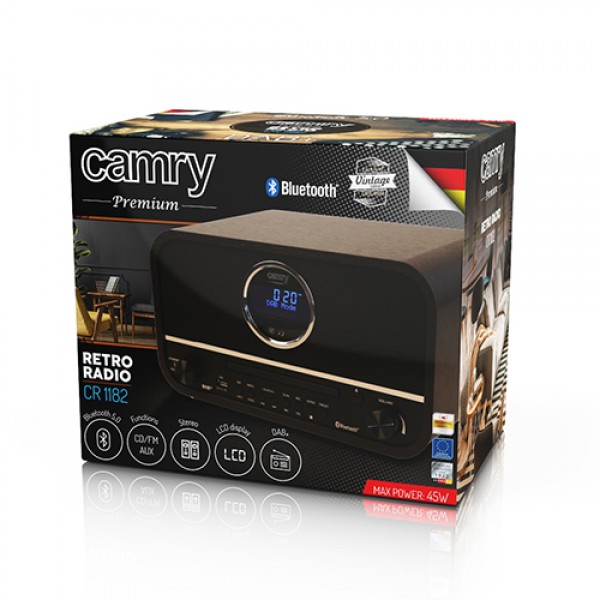 CAMRY BLUETOOTH RETRO RADIO