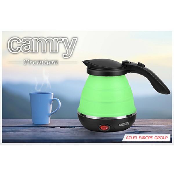 CAMRY SILICONE KETTLE 0,5L TOURIST