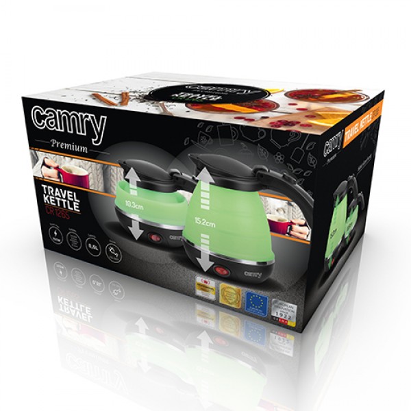 CAMRY SILICONE KETTLE 0,5L TOURIST