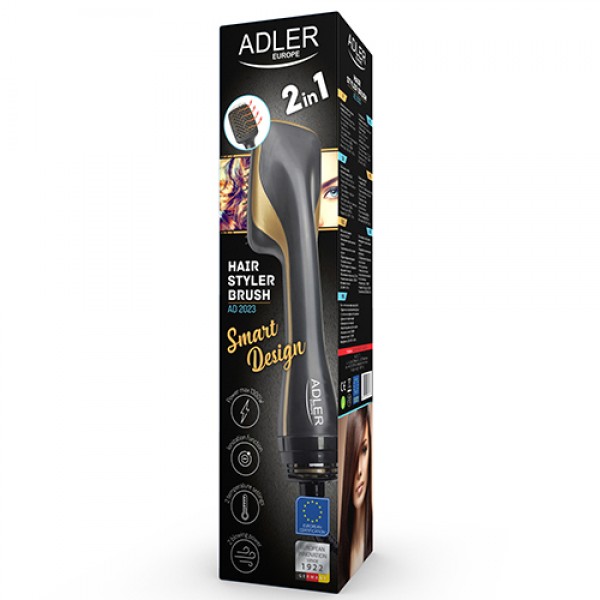 ADLER 2 IN 1 HAIR STYLISH DRYER & BRUSH 1300W