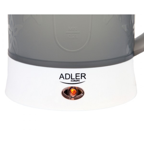 ADLER PLASTIC TRAVEL KETTLE 0,6L