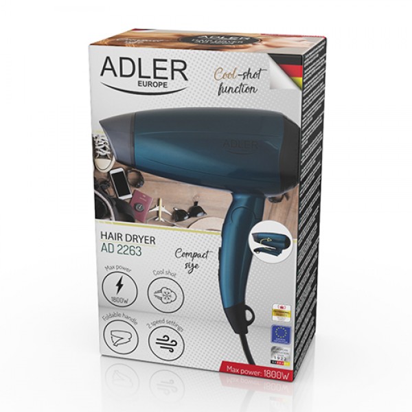 ADLER HAIR DRYER 1800W