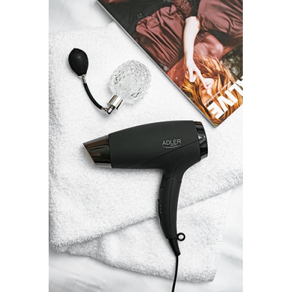 ADLER HAIR DRYER 1200W BLACK