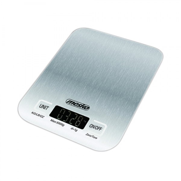 MESKO KITCHEN SCALE INOX WHITE