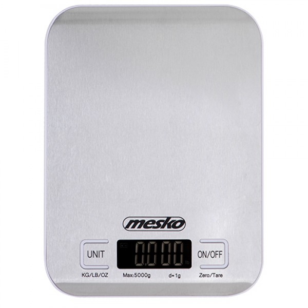 MESKO KITCHEN SCALE INOX WHITE