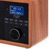 ADLER BLUETOOTH WOODEN RADIO DAB+ WITH REMOTE CONTROL