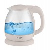 ADLER ELECTRIC GLASS KETTLE 1L CREAM