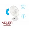 ADLER DESK FAN 23CM 22W~45W WHITE