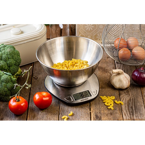 MESKO KITCHEN SCALE WITH A BOWL 1,8L