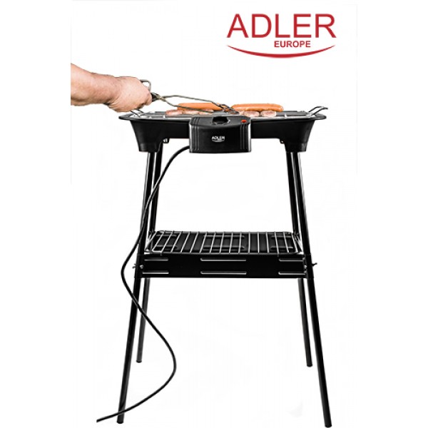 ADLER ELECTRIC GRILL WITH REMOVABLE HEATER